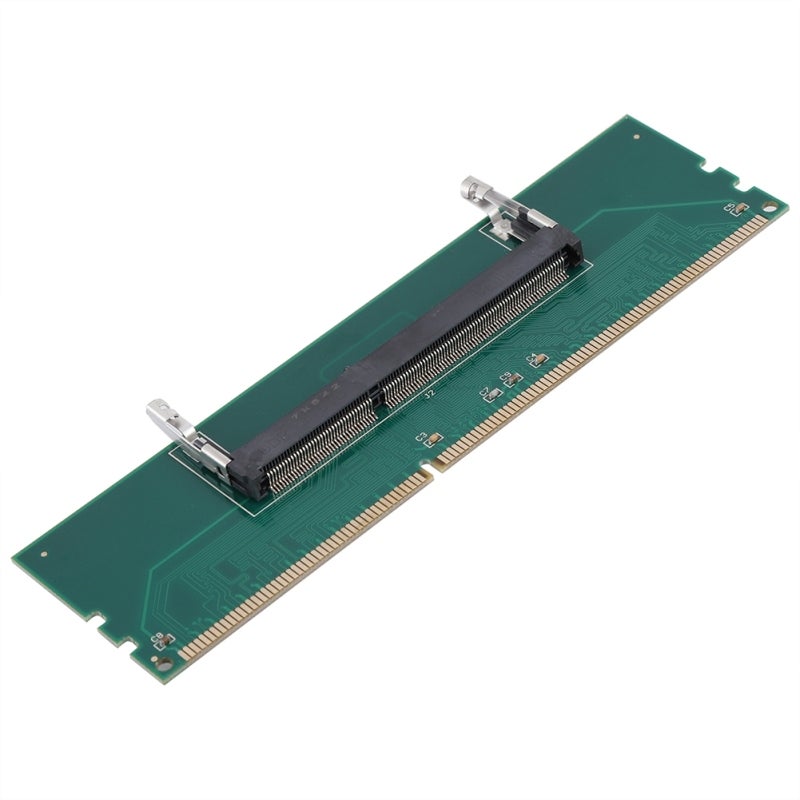محول DDR3 لأجهزة الكمبيوتر المحمولة SO-DIMM إلى بطاقة تحويل DIMM لأجهزة الكمبيوتر المكتبية - وحدة نقل الذاكرة لإعادة استخدام ذاكرة DDR3 للكمبيوتر المحمول في أجهزة الكمبيوتر المكتبية - متينة لاختبار الذاكرة - Image 2