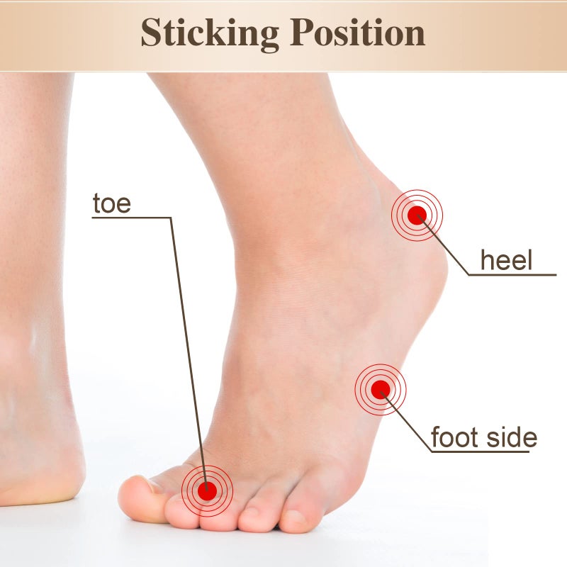 Vabean Waterproof Anti-Friction Shoe Insert, 150 Pads, Heel and Shoe Protection, Unisex - Image 3