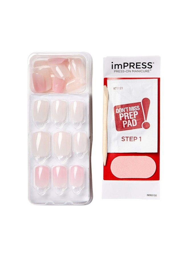 Impress Press Presson Nails Bare But Better Manicure Set Nude Glue On Nails - Image 3