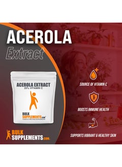 BULKSUPPLEMENTS.COM Acerola Cherry Extract (25% Vitamin C) Vitamin C Powder Acerola Cherry Powder Natural Vitamin C Supplement Plant Based Vitamin C Acerola Powder (250 Grams 8.8 Oz)  - Image 4