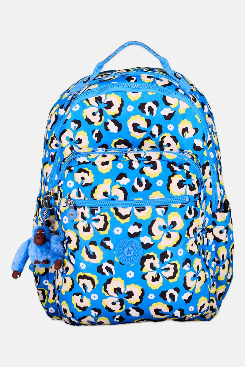 kipling Women Allover Printed Backpack, Multicolor  - Image 1