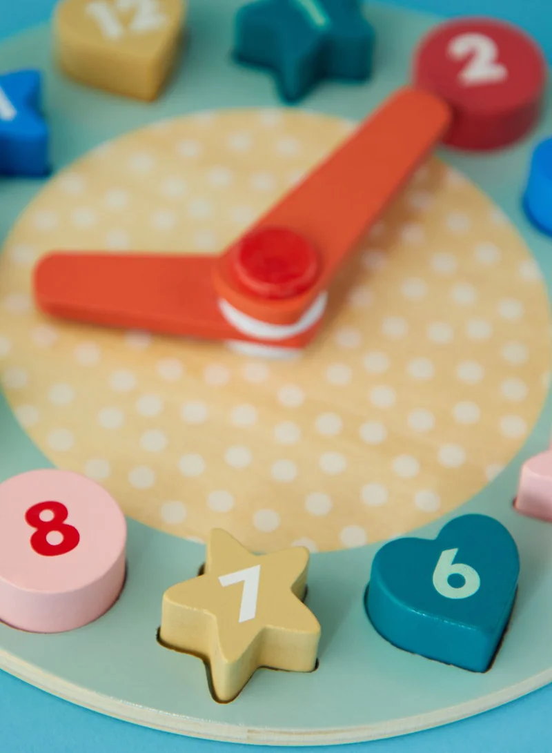 Hema Kids Puzzle Clock Toy