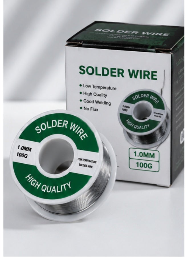Low Temperature Solder Wire 1.0mm 100g – High Quality Soldering Wire for PCB Repair, Electronics, Home Appliance Repair & DIY Projects – Smooth Flow & Low Smoke - Image 4