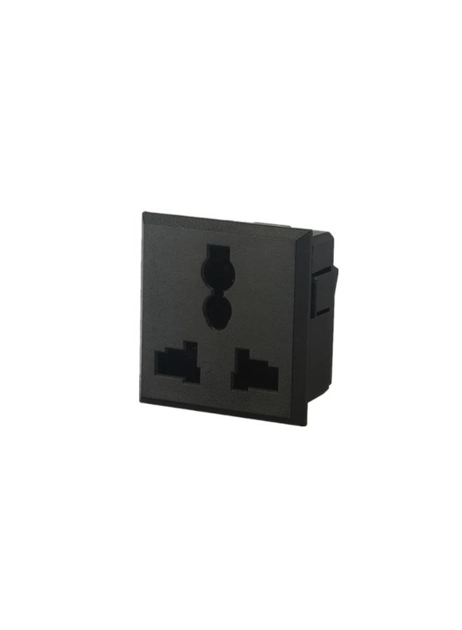 Power Socket Outlet Panel Mount Universal UK US EU AU Plug Socket Receptacle - Image 1