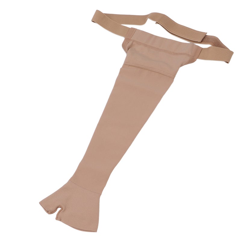 Lymphedema Compression Arm Sleeve Polyurethane Post Mastectomy Support Arm Sleeve for Swelling SupportXL Left Handed - Image 4