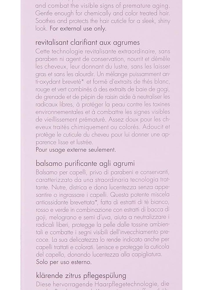 June Jacobs Citrus Clarifying Conditioner - 6.7 Fl Oz for Color Treated Hair - Image 3