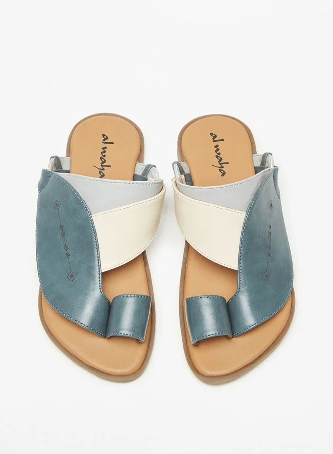 Al Waha Boys Colourblock Slip-On Arabic Sandals