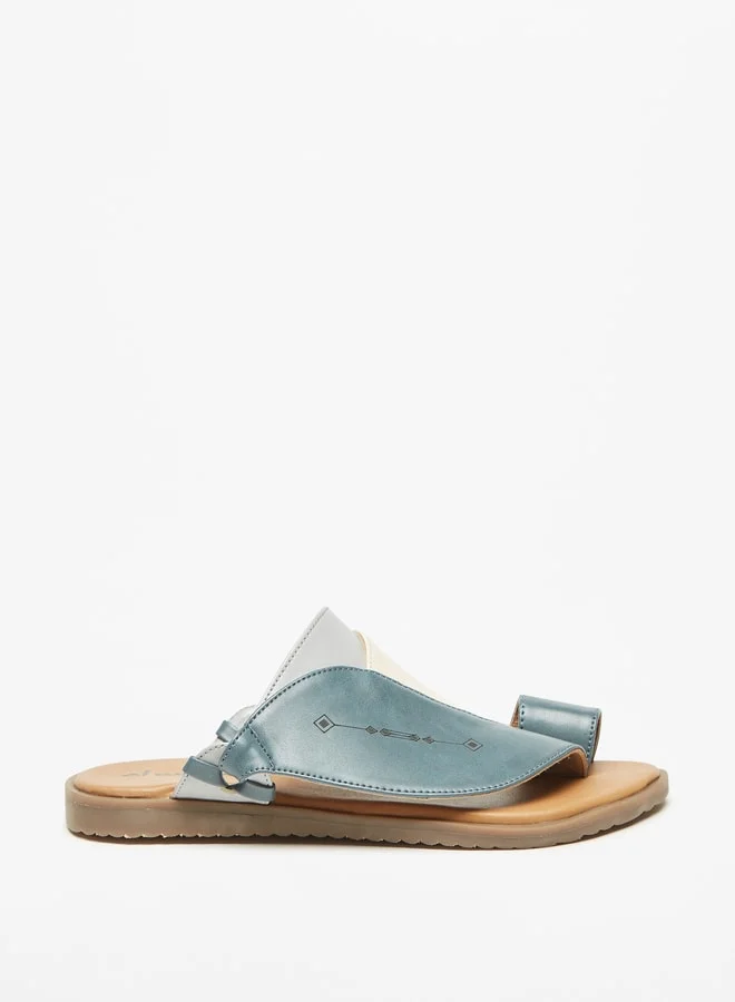 Al Waha Boys Colourblock Slip-On Arabic Sandals