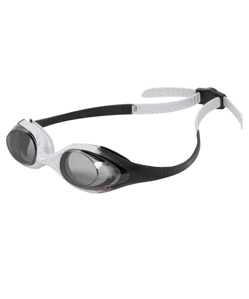 ARENA Unisex Youth Spider Junior Swim Goggles Girls and Boys Ages 6 to 12 No Fog NonMirror Lens Easy to Adjust Strap No Leak SmokeGrayBlack - Image 2