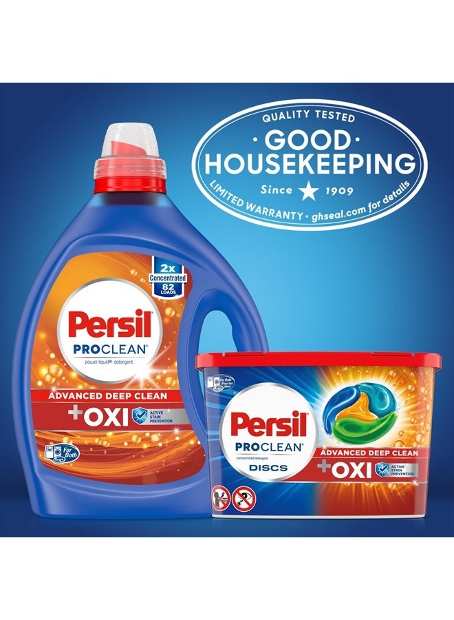 Persil Laundry Detergent Liquid, Advanced Clean, High Efficiency (HE), Deep Stain Removal, 2X Concentrated, 82.5 fl oz, 82 Loads - Image 5