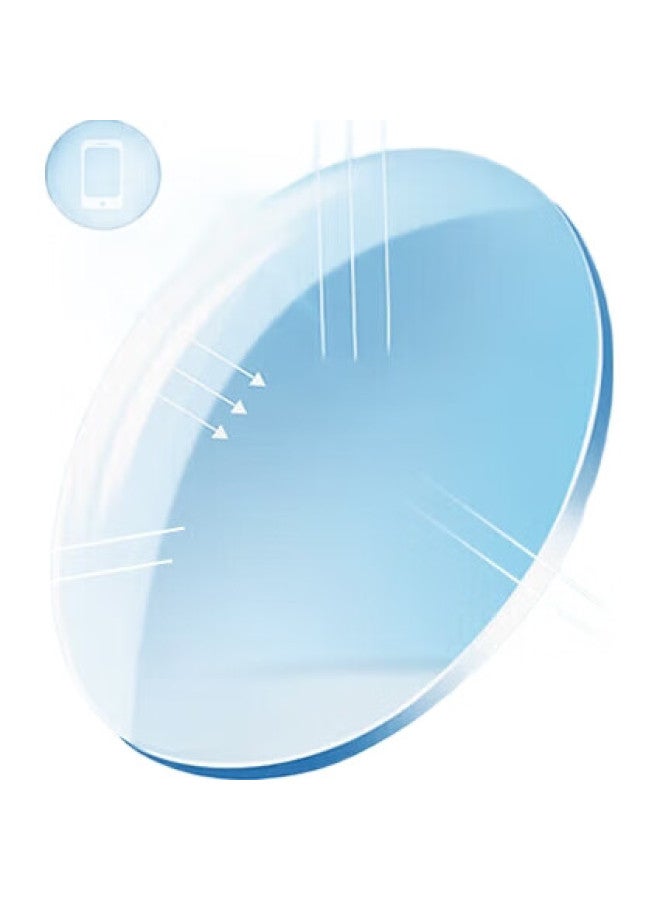 pulais Children'S Anti-Blue Light Glasses, Myopia Eyeglass Frames, Anti-Blue Light, Unisex For Boys And Girls, Dark Blue, 8072 - Image 1