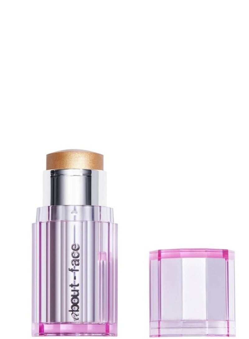 About Face Light Lock Highlighter Stick- Reluctance, 4.8g 