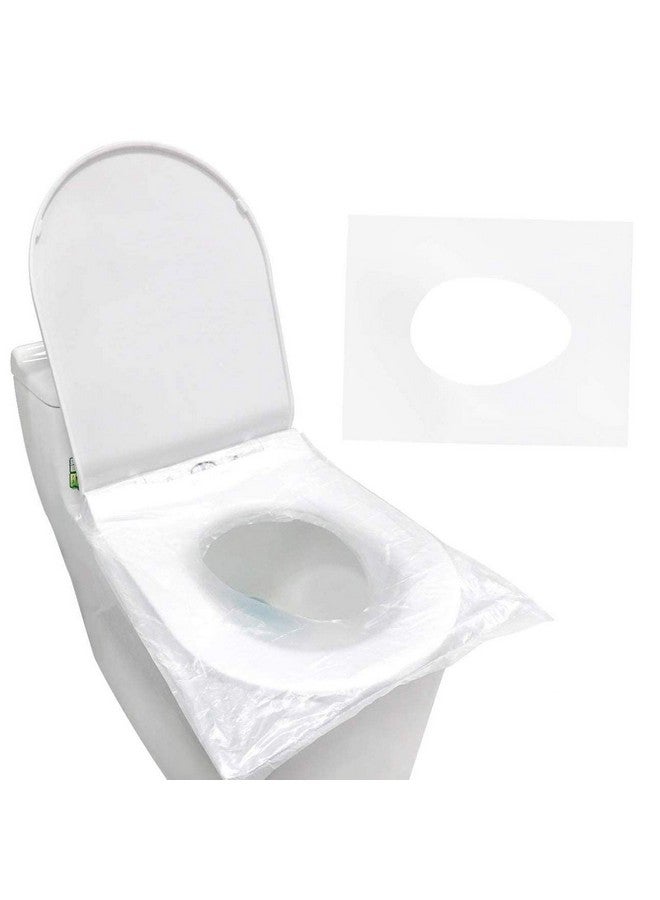 linmin 50 pcs Portable Pregnant Woman Toilet seat Travel Hotel Toilet Cover, Household Hygiene Individual Packaging Toilet Cover - Image 1