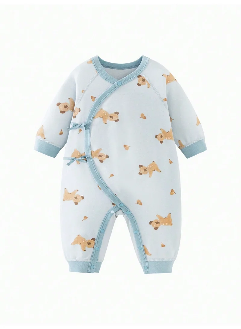 mini bala Baby Skin-friendly Breathable Romper Infant Soft Home Crawling Suit