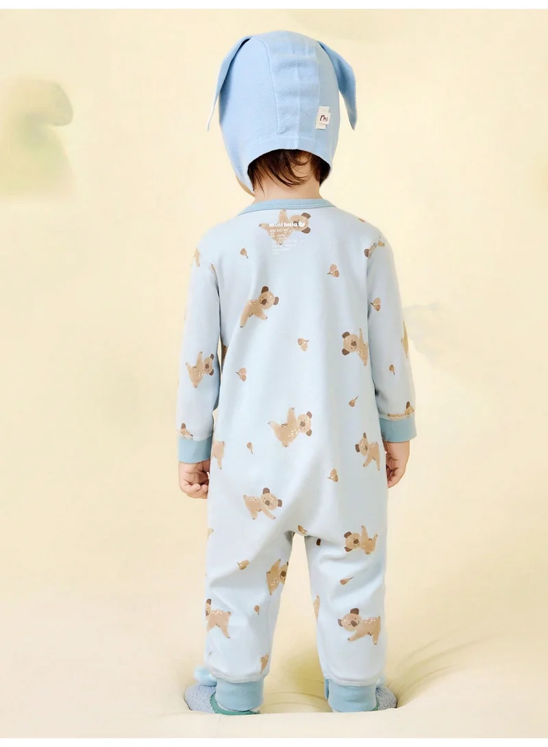 mini bala Baby Skin-friendly Breathable Romper Infant Soft Home Crawling Suit