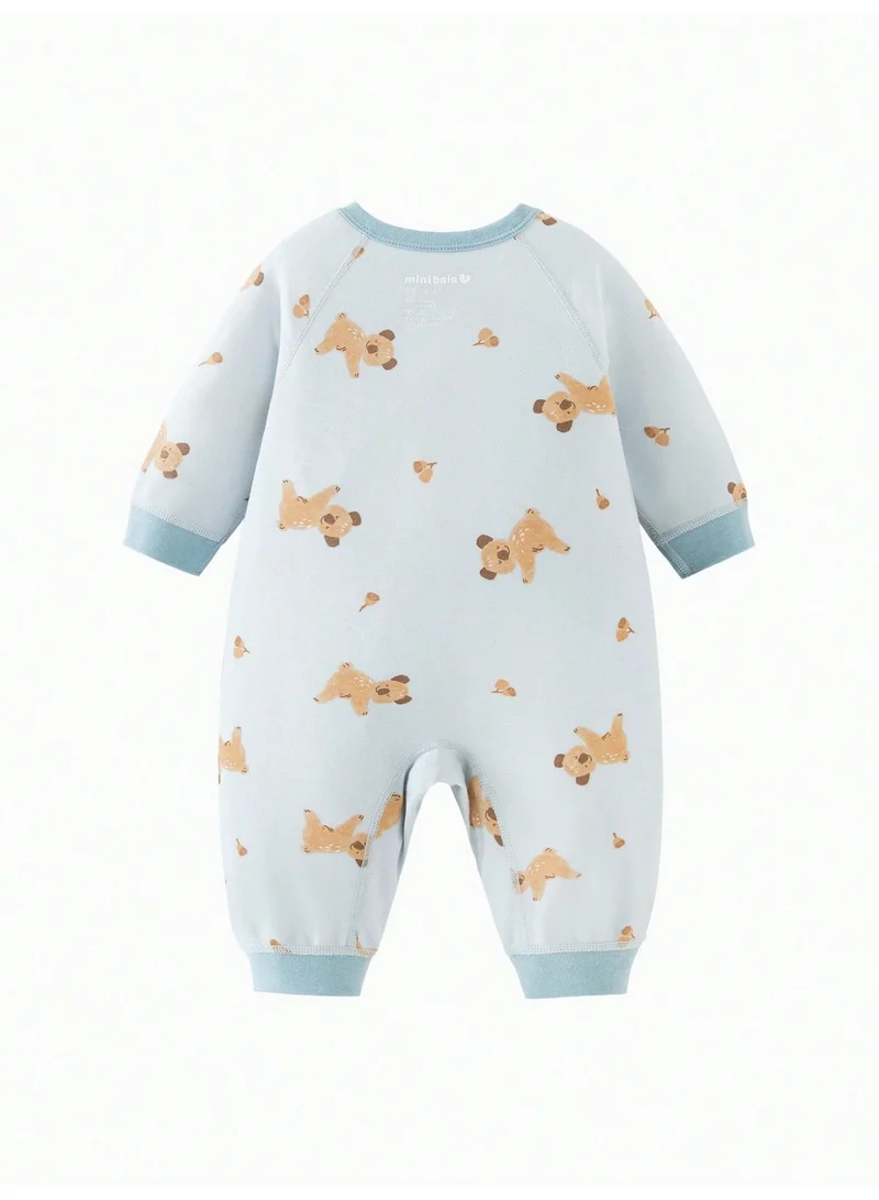 mini bala Baby Skin-friendly Breathable Romper Infant Soft Home Crawling Suit