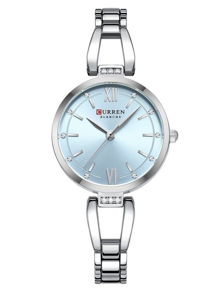 CURREN New Curren Watch 9092, Stylish Women's Quartz Watch High Quality, Stainless Steel Ladies Wristwatch - Image 1
