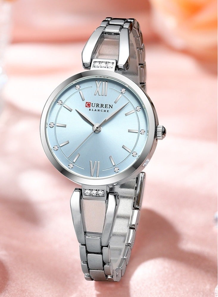 CURREN New Curren Watch 9092, Stylish Women's Quartz Watch High Quality, Stainless Steel Ladies Wristwatch - Image 2
