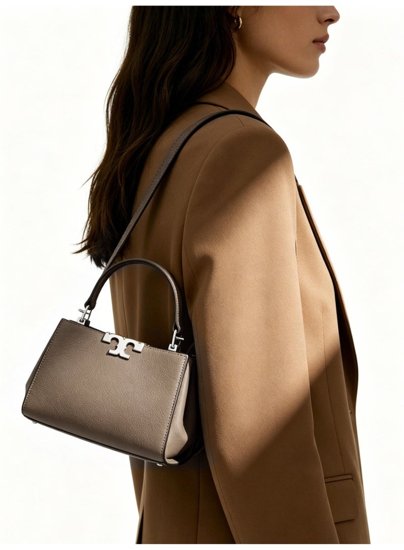 توري بورش TB women's T-letter combination jacquard shoulder slung camera small bag - Image 2