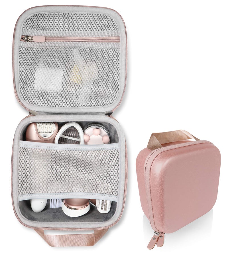 GETGEAR Women's Epilator Case for Philips Satinelle Advanced Wet & dry Epilator, Prestige Bre650, DEESS Permanent hair removal, Flawless legs Women hair removal, Braun Sil-epil9 9-579 - Image 1