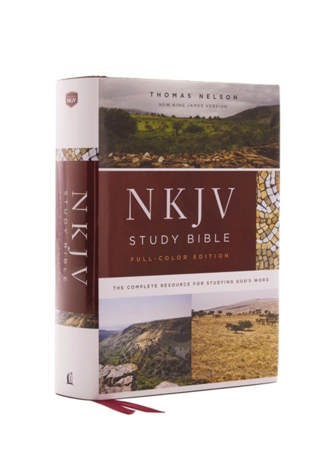 Nkjv Study Bible, Hardcover, Full-Color, Comfort Print 