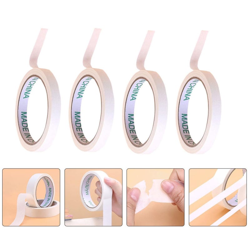 5 لفات شريط لاصق للرسم المائي شريط ورقي فني قابل للإزالة للحرف اليدوية DIY - Image 5