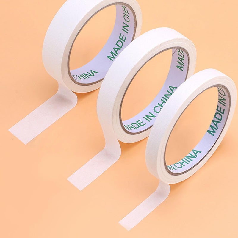 5 لفات شريط لاصق للرسم المائي شريط ورقي فني قابل للإزالة للحرف اليدوية DIY - Image 4