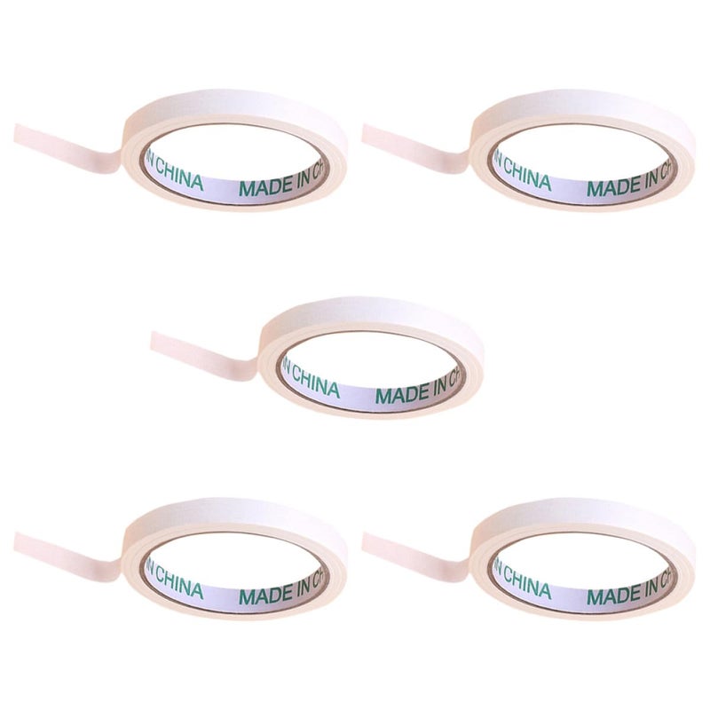 5 لفات شريط لاصق للرسم المائي شريط ورقي فني قابل للإزالة للحرف اليدوية DIY - Image 1