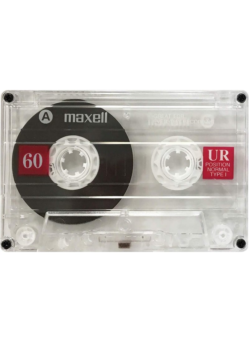 Maxell Maxell 109024 60 Minute Storage Capacity Normal Bias Type Flat Packs 2 Pack Cassettes  - Image 2