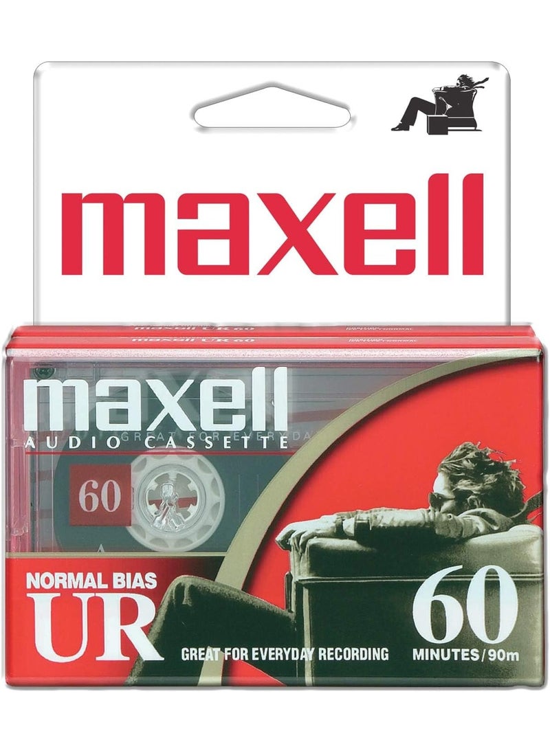 Maxell Maxell 109024 60 Minute Storage Capacity Normal Bias Type Flat Packs 2 Pack Cassettes  - Image 1