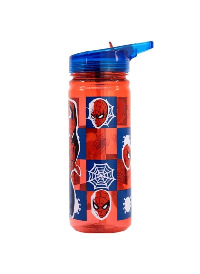 Spiderman Ecozen Leak-Proof Water Bottle with Sippy Straw Red and Blue 580 ml - pzsku/Z5635B98E236BE84C96CDZ/45/_/1720357469/af42560e-1ef1-4a4a-88c9-5bd81fbbe442