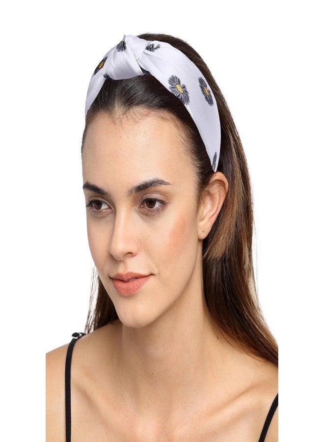 Luxelocks Women's Knotted Headbands, Pack of 6, Multi-Colour,cute prints knot headband for women & girls - Image 3