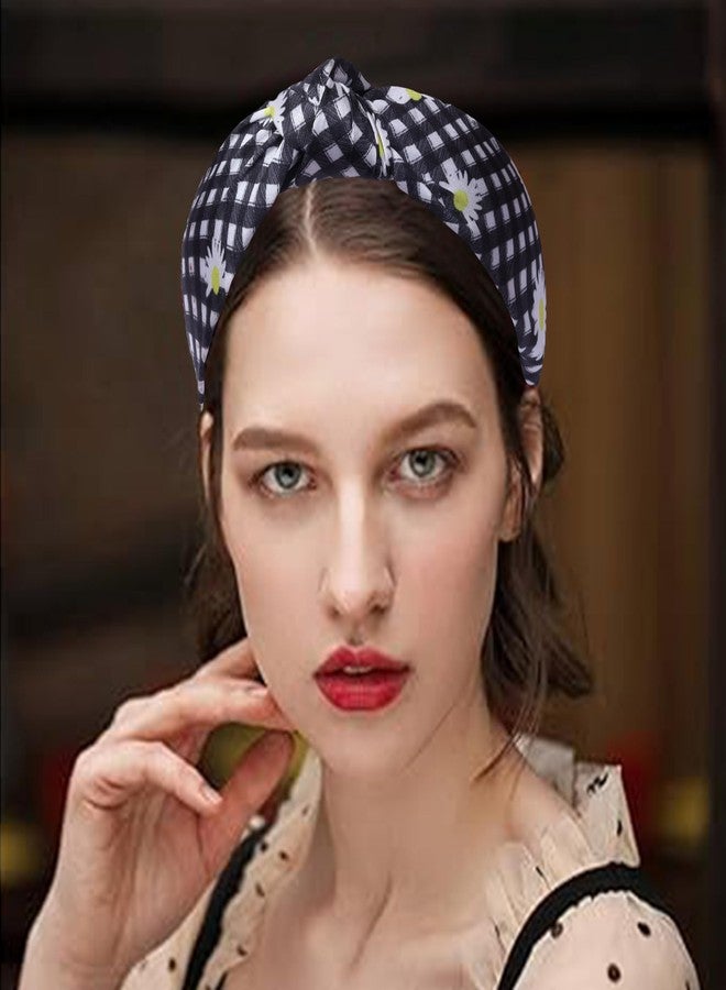 Luxelocks Women's Knotted Headbands, Pack of 6, Multi-Colour,cute prints knot headband for women & girls - Image 5