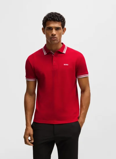 BOSS Paddy polo shirt in cotton piqué