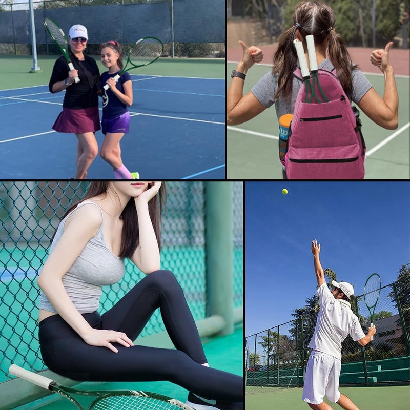 Layway Tennis Rackets 2 Players Recreational for Beginners,Pre-Strung 27 Inch Light Adult Racquet Set for Women Men with Tennis Balls,Overgrips and Carry Bag - Image 5