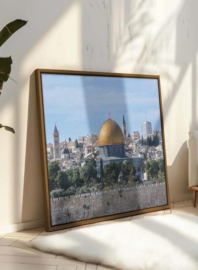 The rock mosque Printed Framed Wall Art 120x80