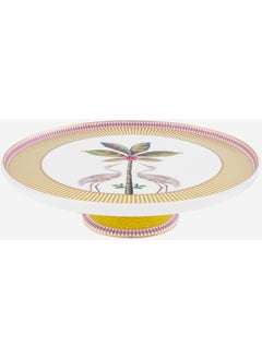Pip Studio La Majorelle Yellow Porcelain Cake Stand 21 cm  - Image 1