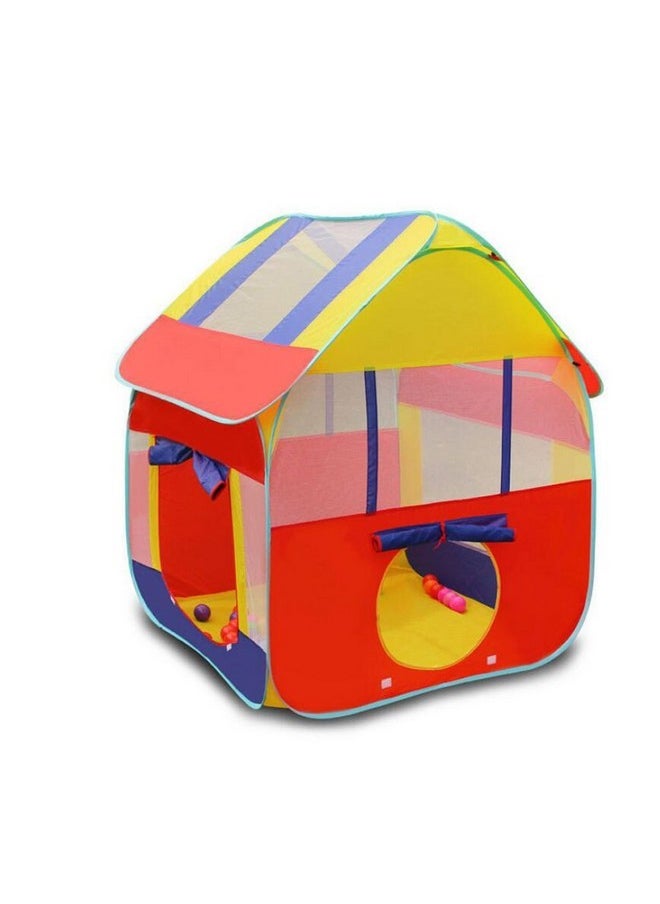 Toyshine Toyshine Foldable Kids Children's Indoor Outdoor Pop up Play Tent House Toy Theme (Multicolour)  - Image 2