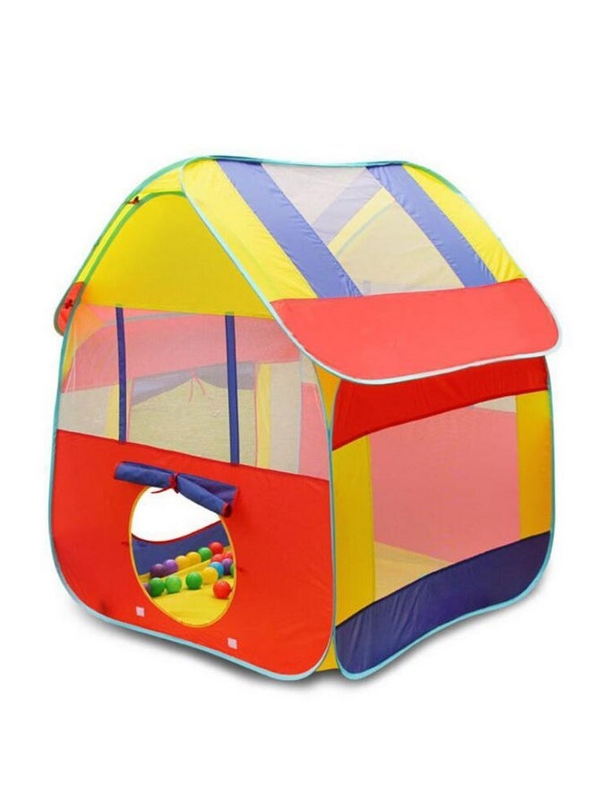 Toyshine Toyshine Foldable Kids Children's Indoor Outdoor Pop up Play Tent House Toy Theme (Multicolour)  - Image 4