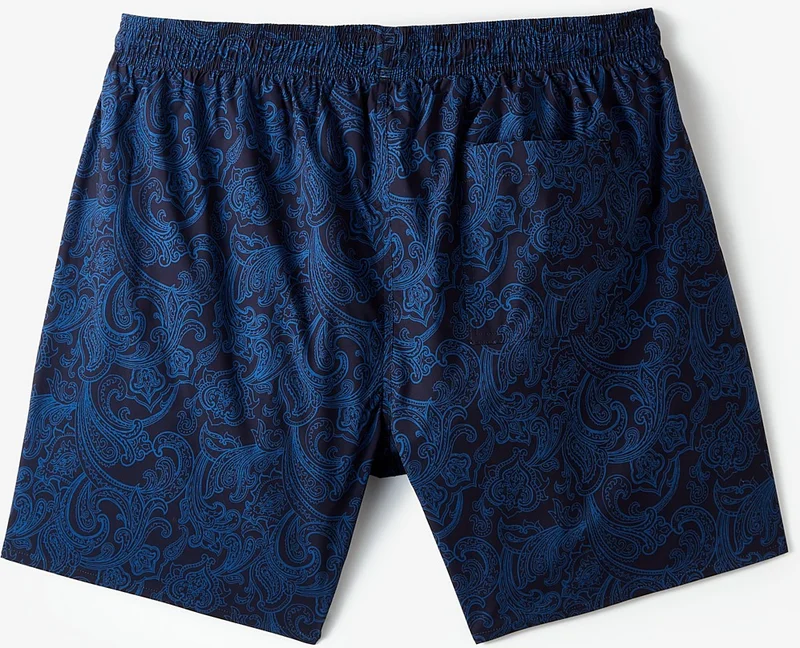 JUNE Men's Regular Fit Patterned Denim Shorts