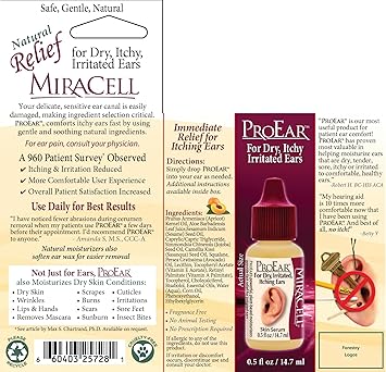 Miracell Pro Ear for Dry Irritate Itching Skin Relief Lotion 147 ml - Image 5