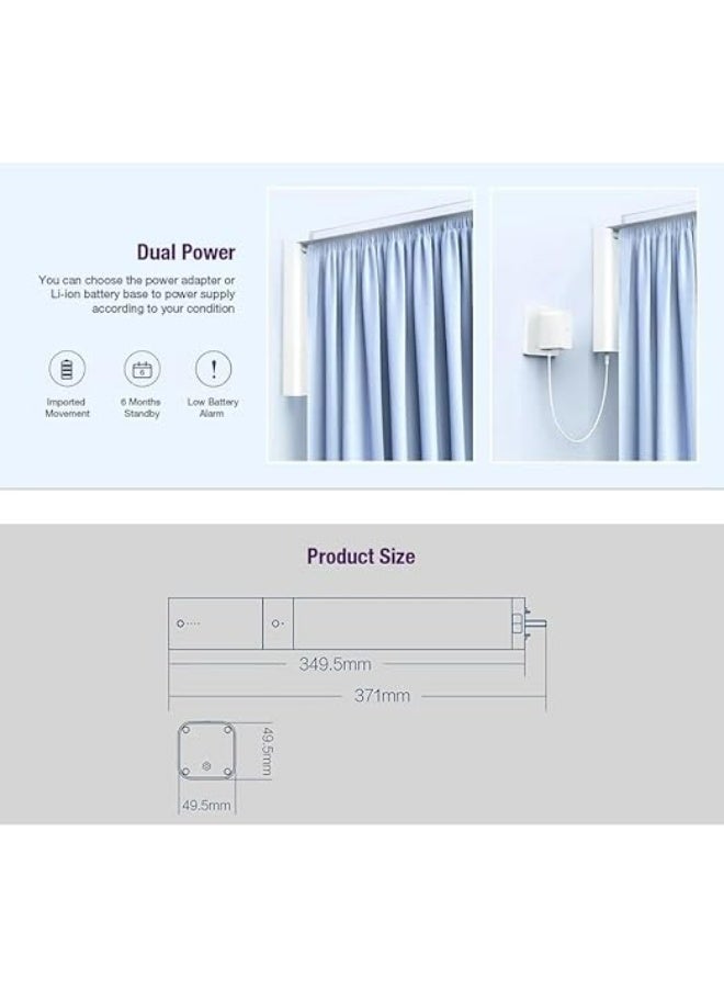 أكارا بطارية محرك الستارة الذكية Aqara الإصدار B1 النسخة العالمية - Image 5