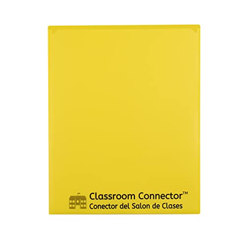 C-Line Classroom Connector School-to-Home Folders, Yellow, 25 per Box (32006) - Image 1