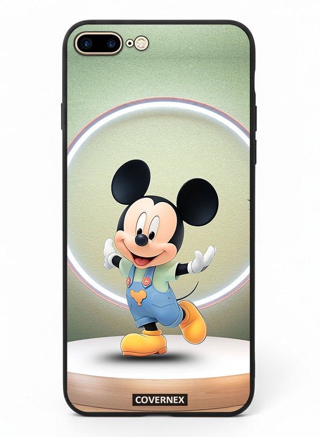 Covernex Apple iPhone 8 Plus Protective Case Cover Printed Featuring Mickey Mouse Timeless Joy - Image 2