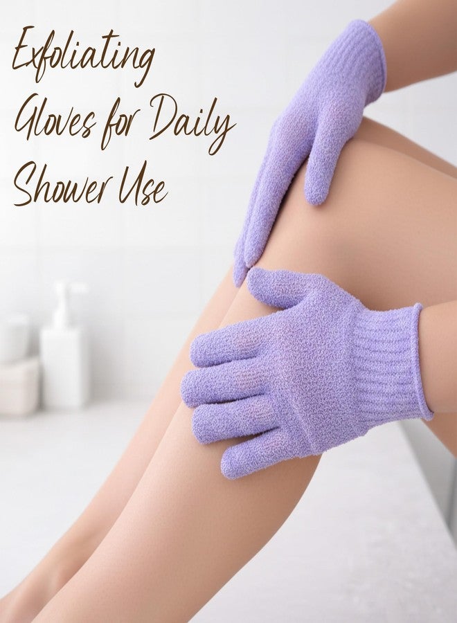 Fundrem 12 Pcs Exfoliating Gloves, Exfoliating Body Scrubber Exfoliator, Korean Exfoliating Mitt, Dead Skin Remover, Exfoliate Bath Shower Gloves, Moroccan Hand Body Scrub Mitt, Loofah Wash Cloth Washcloth - Image 3