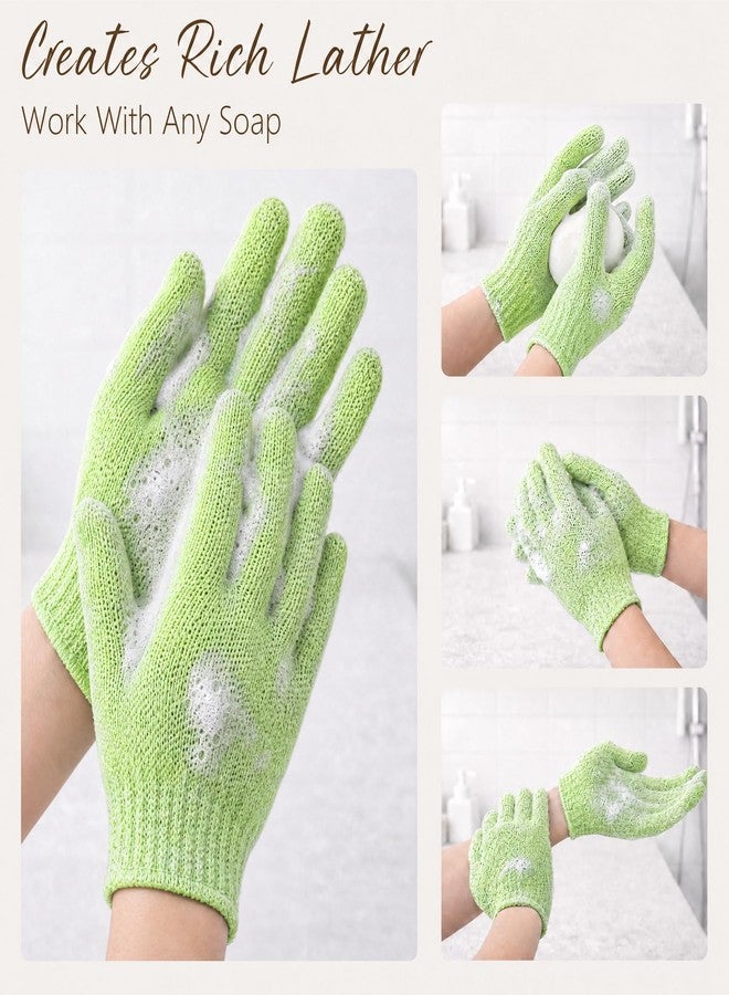 Fundrem 12 Pcs Exfoliating Gloves, Exfoliating Body Scrubber Exfoliator, Korean Exfoliating Mitt, Dead Skin Remover, Exfoliate Bath Shower Gloves, Moroccan Hand Body Scrub Mitt, Loofah Wash Cloth Washcloth - Image 5
