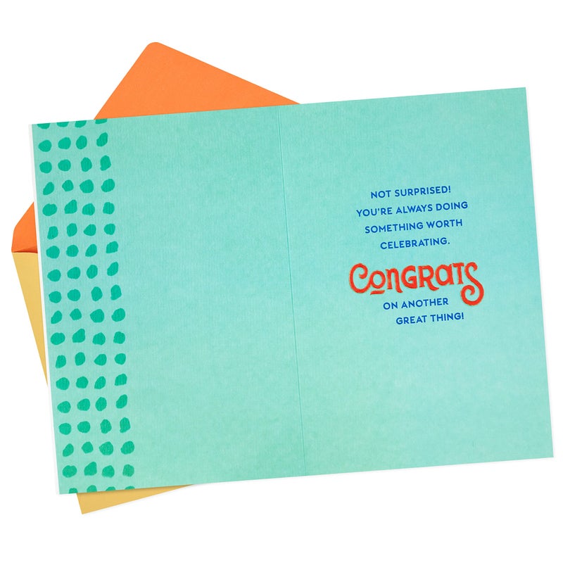 Hallmark Congratulations Card for Graduation (Something Worth Celebrating) - Image 2
