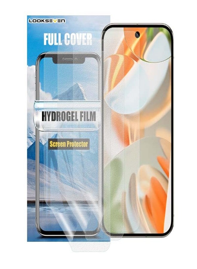 LOOKSEVEN 3 Pack Matte Hydrogel Film Screen Protector Anti-Glare Soft TPU Compatible with Google Pixel 10 Pro XL, High Sensitivity Protective Film (Not Tempered Film) - Image 1