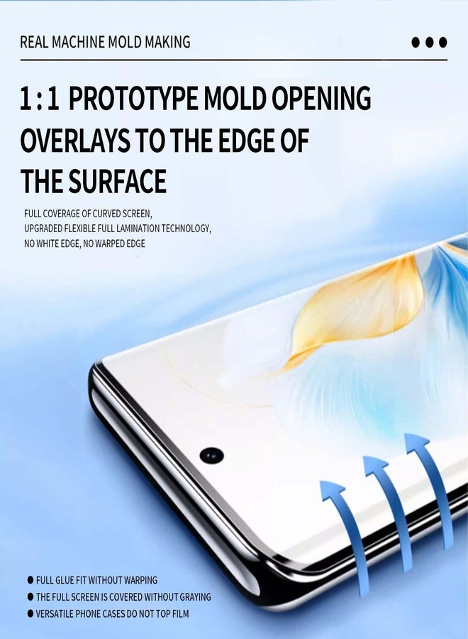 LOOKSEVEN 3 Pack Matte Hydrogel Film Screen Protector Anti-Glare Soft TPU Compatible with Google Pixel 10 Pro XL, High Sensitivity Protective Film (Not Tempered Film) - Image 2