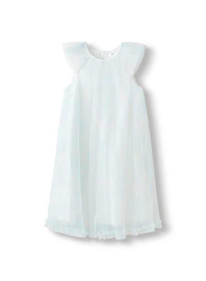 Balabala Girls' Dress 2025 New Summer Collection Sweet Gradient Tulle Dress For Big Girls - Image 1